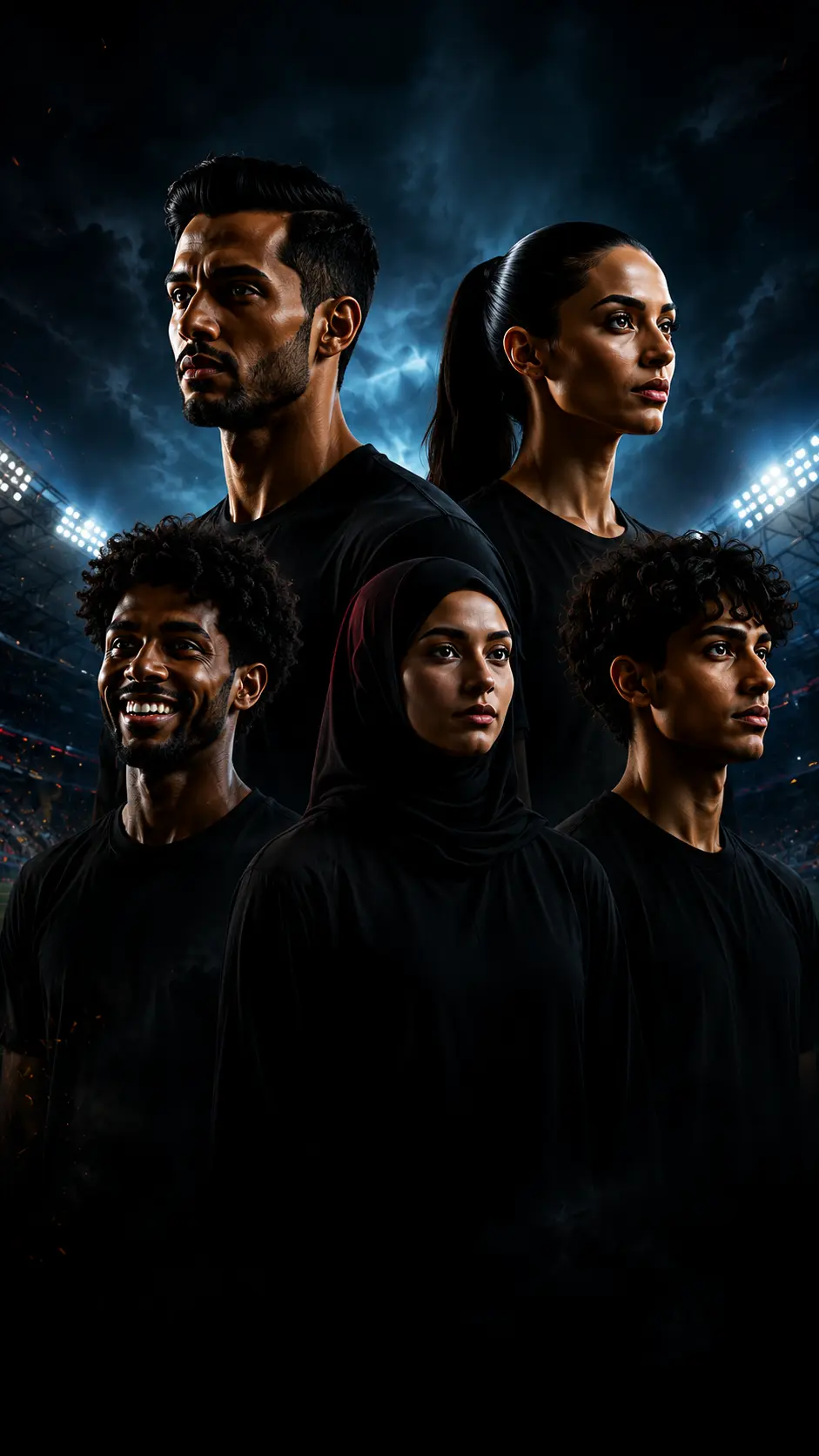 Diverse casting talent